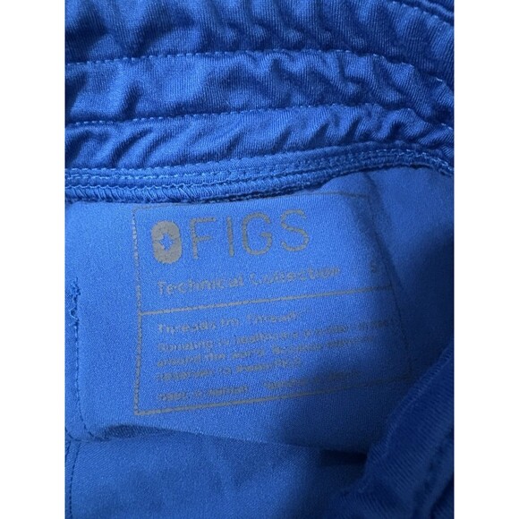 FIGS Size S Zamora Jogger High Waisted Scrub Pants Royal Blue - Picture 5 of 8